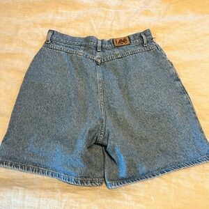Vintage Lee denim high waisted shorts